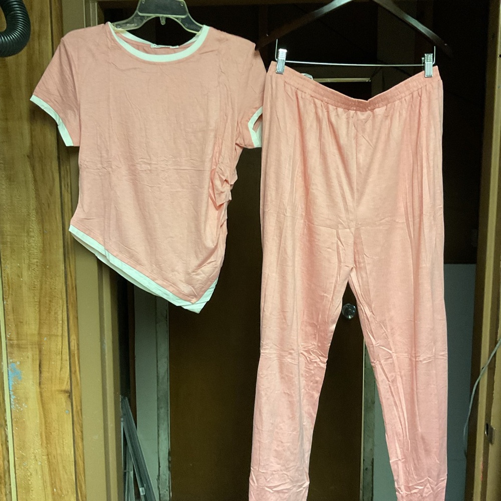 Pink Women's Sleepwear Set
